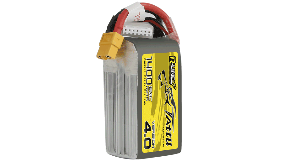 1400mAh fpv穿越機電池 22.2V 130C 6S1P