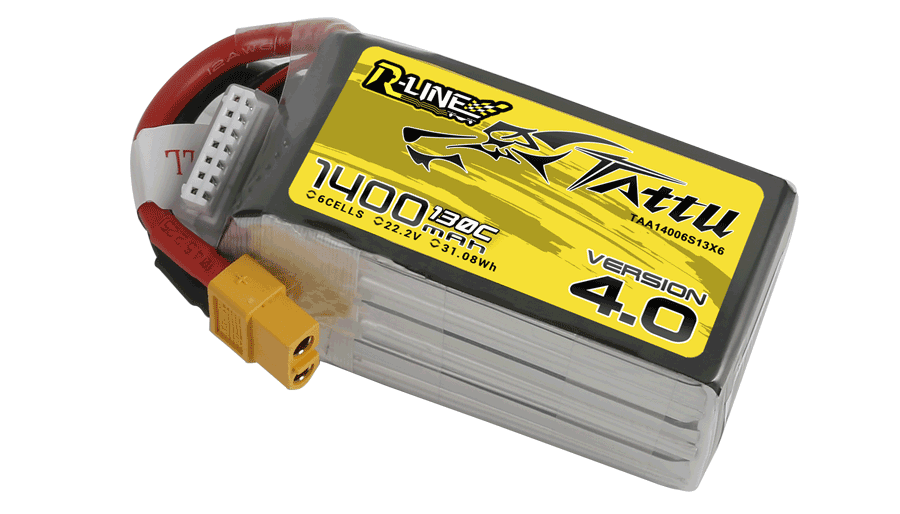 1400mAh fpv穿越機電池 22.2V 130C 6S1P