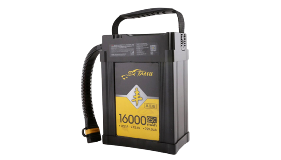 Tattu豐16000mAh 25C 45.6V 12S高壓版智能無(wú)人機(jī)電池